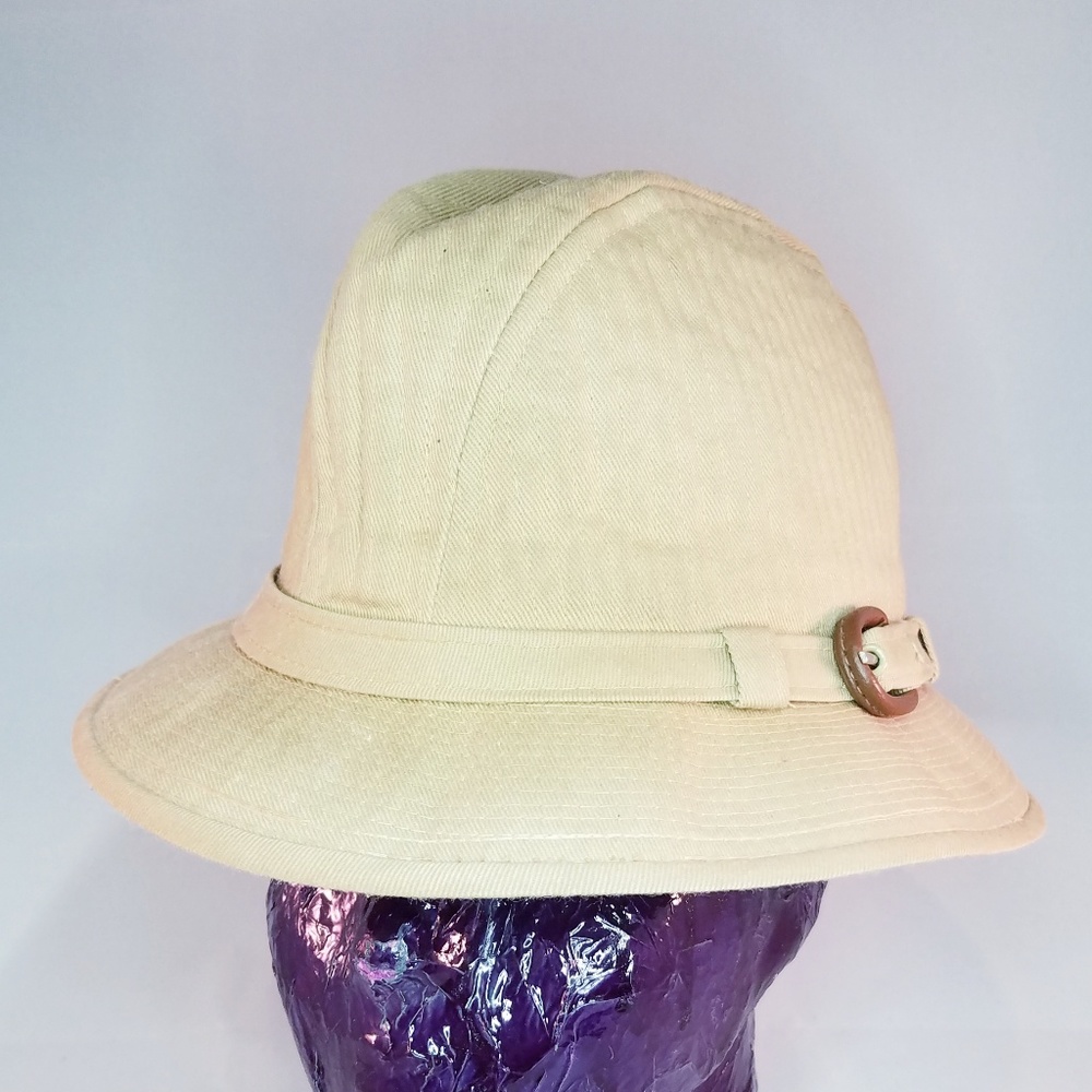 Country Gentleman Beige Canvas Hat Trav'ler Fedora